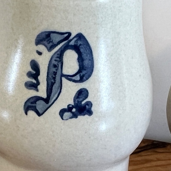 Vintage Pfaltzgraff Stoneware Yorktowne Salt and Pepper Shakers Set Blue 70’s - Picture 13 of 14